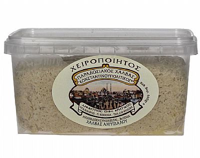 Χαλβάς Χειροποίητος Κρητικού Κουβερτούρα-Αμύγδαλο Τάπερ 6kg