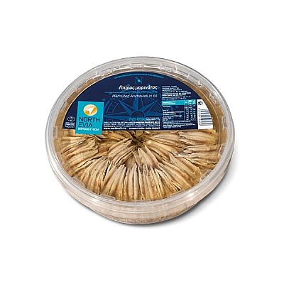 Γαύρος μαρινάτος σε Λάδι 2Kg (Στραγγισμένο 1,5Kg)